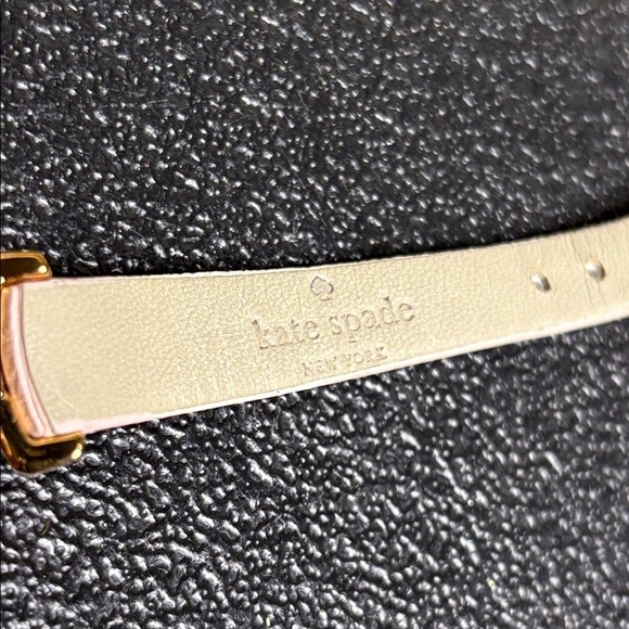 Kate Spade KSW1320 Barrow Vachetta White Dial Pink Leather Strap Women\'s Watch main image 6